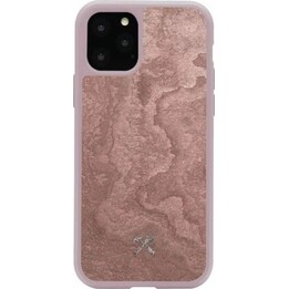 Custodia Woodcessories Stone Edition Bumper per iPhone 11 Pro, colore rosso Canyon, codice sto060