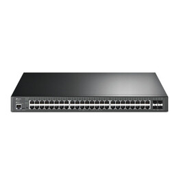 Switch gerenciável TP-Link TL-SG3452XP Jetstream PoE, camada 2+, Gigabit Ethernet (10/100/1000), Power over Ethernet (PoE), 1U, 