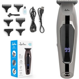 Tondeuse à cheveux et tondeuse pour le corps rechargeable JATA JBCP3310, tondeuse pour le corps pour homme, lames en acier inoxy