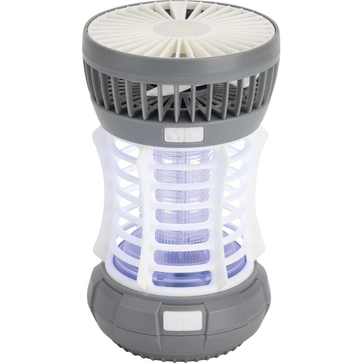 Lámpara eléctrica repelente de mosquitos Jata MOST3532, linterna, ventilador y luz de emergencia, para uso en interiores y exter
