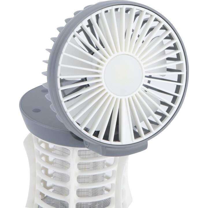 Lámpara eléctrica repelente de mosquitos Jata MOST3532, linterna, ventilador y luz de emergencia, para uso en interiores y exter