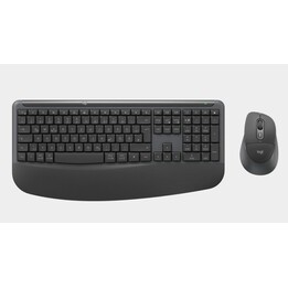 Logitech Signature Comfort Plus Combo MK880 kabelloses Tastatur-Maus-Set - QWERTZ DE - grafit