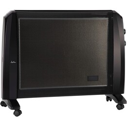 JATA JCRC2115 Mica Radiator with 2 Heat Settings (750-1500 W) Adjustable Thermostat. Heats up in 1 minute.