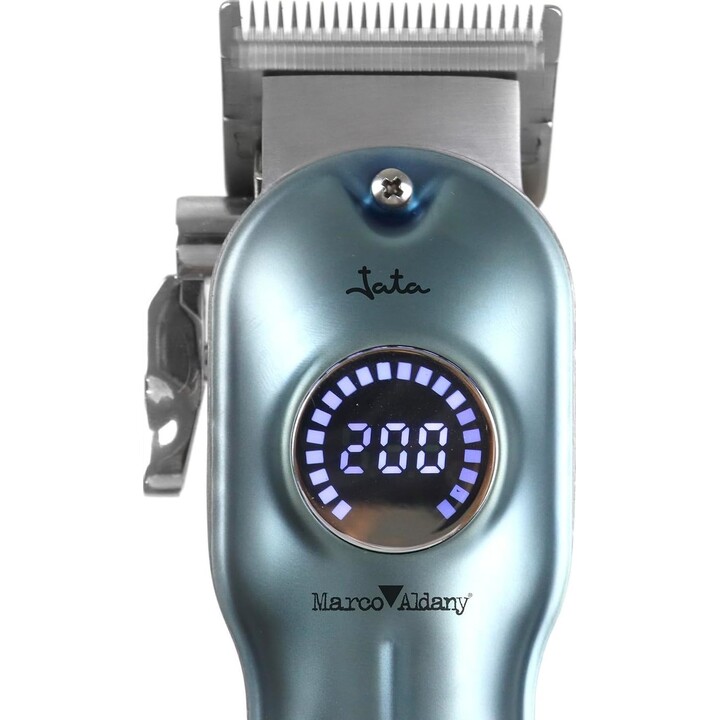 JATA JBCP5544 Professional Hair Clipper. High Precision. Aldany Frame. 4 Cutting Guides. Stainless Steel Blades. Corded or Cordl