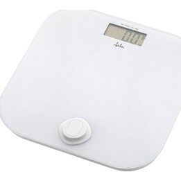 JATA HOGAR HBAS1907 - Báscula de baño (pilas no incluidas). Báscula digital con pantalla LCD. Báscula de peso corporal de alta p