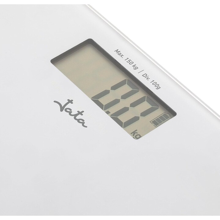 JATA HOGAR HBAS1907 - Báscula de baño (pilas no incluidas). Báscula digital con pantalla LCD. Báscula de peso corporal de alta p