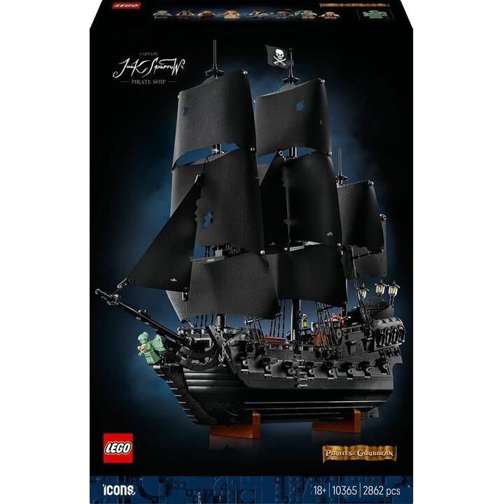 LEGO Icons 10365 Barco pirata del Capitán Jack Sparrow