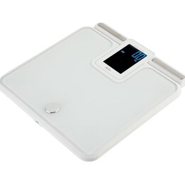 Balança digital inteligente JATA HOGAR HBAS 2501 com analisador de bioimpedância, gordura corporal e massa muscular, aplicação B