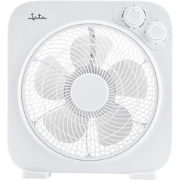 JATA JVVS3116 - 45W Floor Fan with 120 min Timer, 5 Blade Floor Fan, 3 Speeds, Rotating Grille, Powerful and Compact Fan
