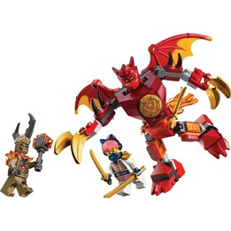 Blocos Ninjago 71851 Pacote de Batalha do Dragão Mecânico do Kai