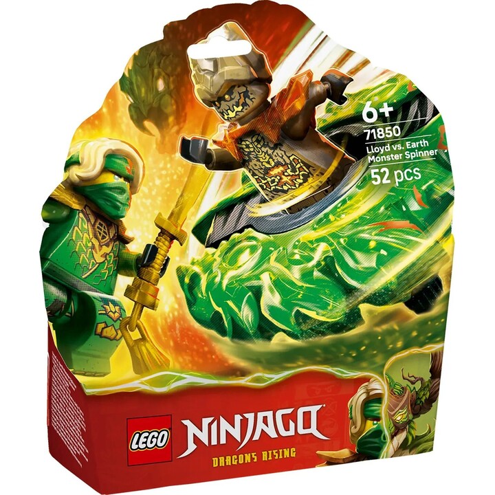 Bloques Ninjago 71850 Lloyd contra el Monstruo de la Tierra Spinner