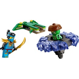 Bloques Ninjago 71849 Nya contra el Monstruo Mutación Spinner