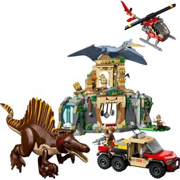Bricks Jurassic World 76976 Spinosaurus & Quetzalcoatlus Luftmission