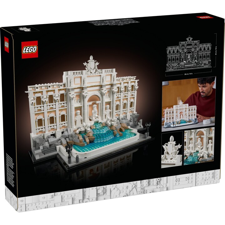 Blocos de Arquitetura 21062 Fontana di Trevi