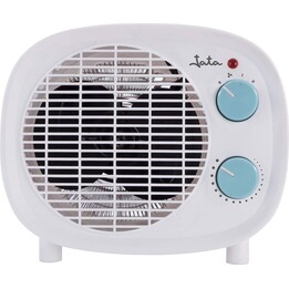 JATA TV52 Electric Bathroom Heater with Adjustable Thermostat, 2000 W, 2 Heat Settings and Fan, Fast Heating, Overheat Protectio