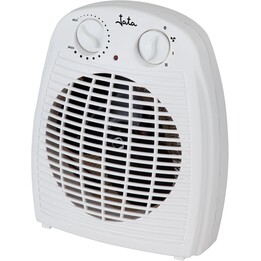 JATA TV78 Electric Bathroom Heater with Adjustable Thermostat, 2000 W, 2 Heat Settings and Fan, Fast Heating, Overheat Protectio