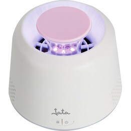 Lâmpada elétrica para matar mosquitos JATA HOGAR MT2 USB com luz UV e ventilador de sucção, 6 LEDs UV, 3 modos de LED, silencios