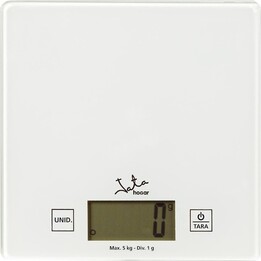 Balança de casa de banho digital Jata P111, ecrã LCD, alta precisão, ultrafina, capacidade de 180 kg, plataforma de vidro, desli