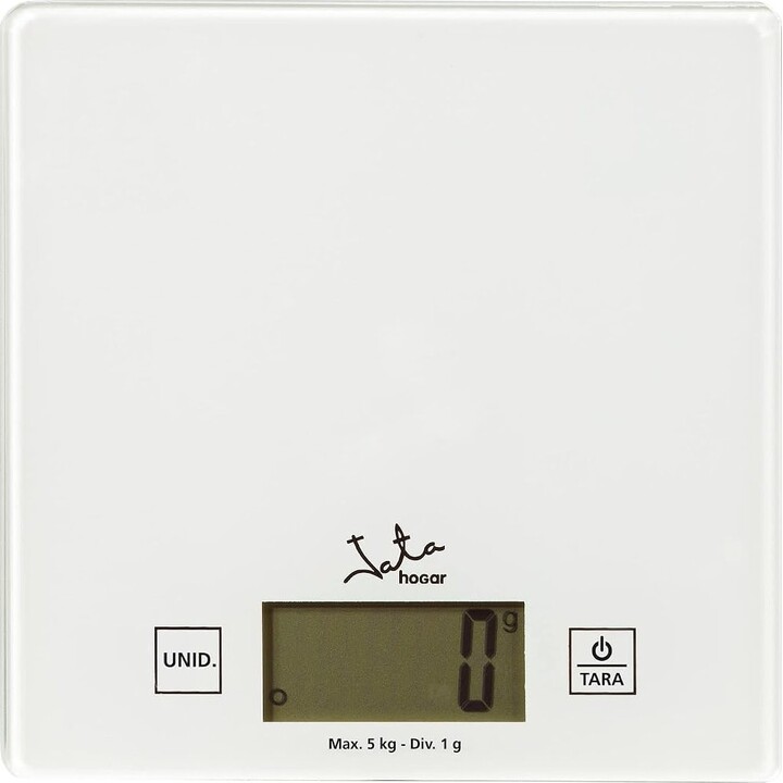 Bilancia da bagno digitale Jata P111, display LCD, alta precisione, ultrasottile, portata 180 kg, piastra in vetro, spegnimento 
