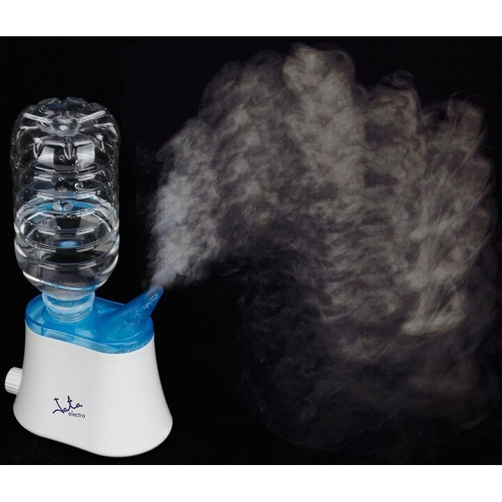 Umidificatore a bottiglia Jata HU 992 con regolatore di vapore, portata massima di vapore 120 ml all’ora, nebbia fredda a ultras