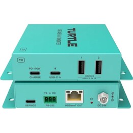 Kit estensore Turtle USB-C 4K60 per video e USB 2.0