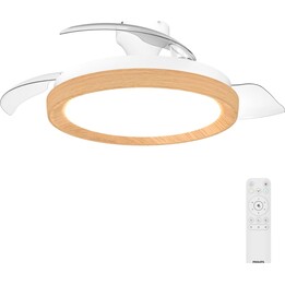 Philips Bliss DC 28W+35W TW ceiling fan - wood