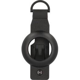 Organiseur de clés Valenta AirTag en aluminium avec clip noir - 588980
