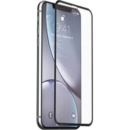 Protector de pantalla de cristal templado antirreflejos Devia Van Entire View para iPhone XR (6.1) negro (10 unidades)