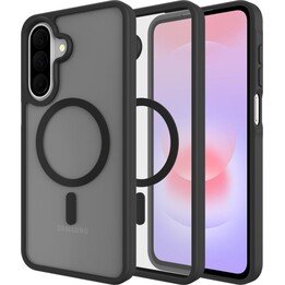 JUST IN CASE A27 Coque arrière magnétique militaire Samsung Galaxy A27 5G noir
