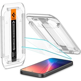 Spigen EZ Fit Tempered Glass Clear Screen Protector with Mounting Frame for Google Pixel 9a