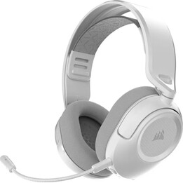 Cuffie da gioco wireless e cablate Corsair HS35 V3 Bluetooth, colore bianco
