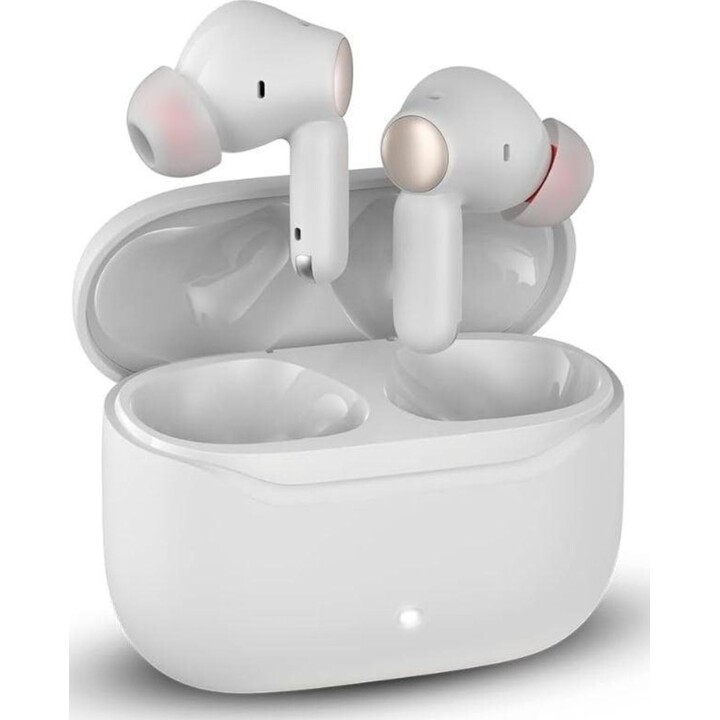 Auriculares Bluetooth SPC Ether 3 Pro con estuche de carga/ Autonomía 8h/ Blanco