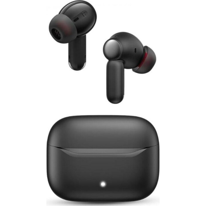 Fones de ouvido Bluetooth SPC Ether 3 Pro com estojo de carregamento / 8 horas de duração da bateria / Preto
