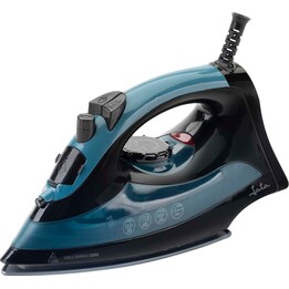 Fer à vapeur JATA JEPL1120 de 2 200 W avec semelle en céramique, jet de vapeur de 60 g/min, fonction vapeur verticale, système a