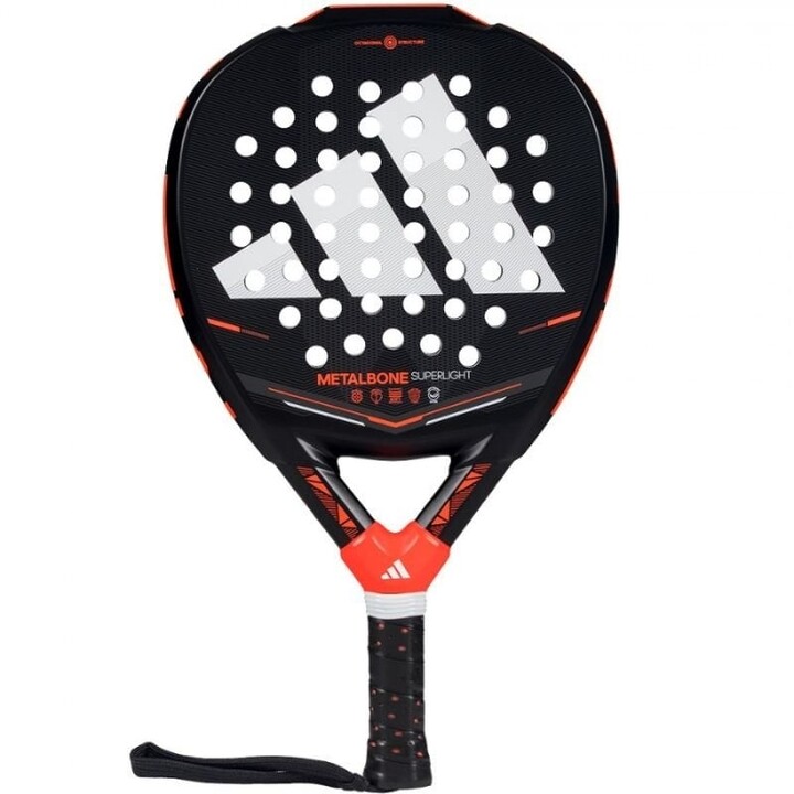 Adidas Metalbone Superlight 2026 Padel-Schläger / Schwarz und Orange