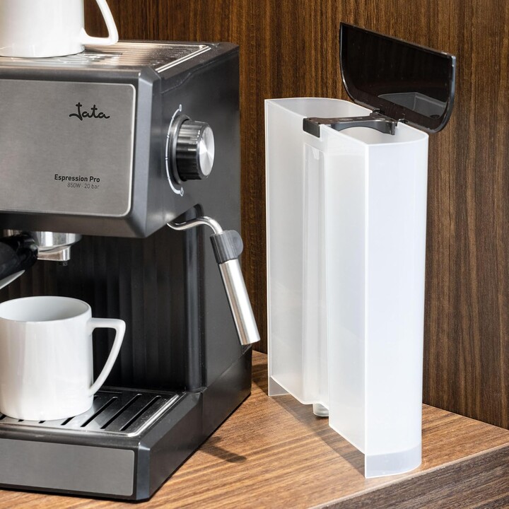 JATA JECA 2525 - Macchina per caffè espresso da 20 bar e 850 W. Braccio con doppia uscita e filtro per 1 o 2 caffè. Generatore d