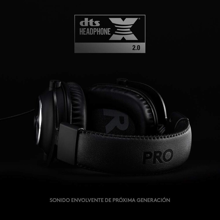 Logitech G Pro X Fones de Ouvido Gaming 7.1 Preto