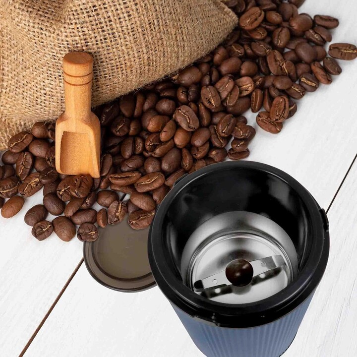 Moulin à café électrique JATA JEML1150 150 W, moulin pour café, épices et graines, lames en acier inoxydable, capacité de 55 g, 