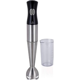 Batidora de mano Jata BT5025 de 1000 W. Base desmontable de acero inoxidable. Cuchilla doble de acero inoxidable de gran resiste