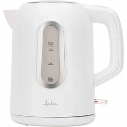 JATA JEHA1809 Wasserkocher. Fassungsvermögen: 1,7 l. 2200 W. Maximale Leistung. Herausnehmbarer Kalkfilter. Um 360° drehbarer So