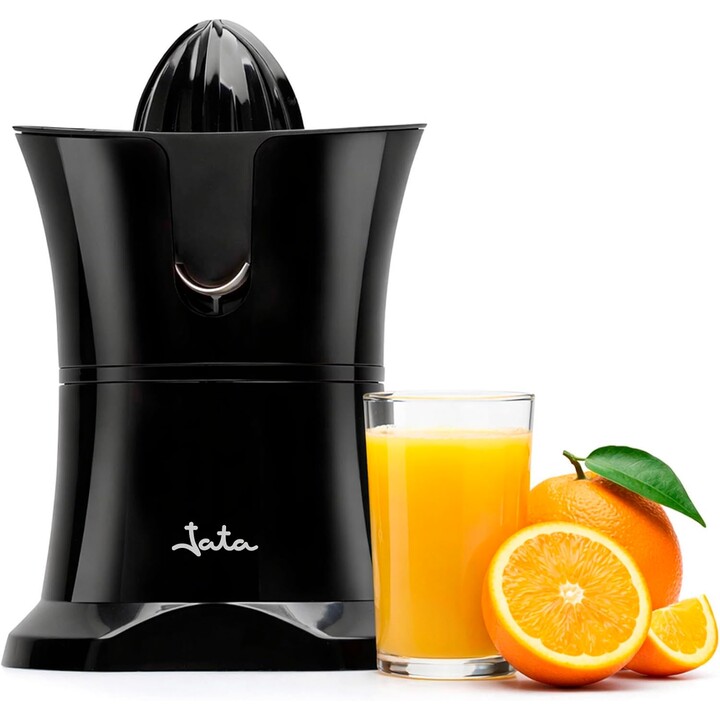 Jata JEEX1549 Electric Orange Juicer, 60W, 2 Cones. Bidirectional. Easy to Clean. Detachable. Continuous Extraction. Anti-drip. 
