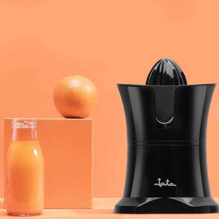 Jata JEEX1549 Electric Orange Juicer, 60W, 2 Cones. Bidirectional. Easy to Clean. Detachable. Continuous Extraction. Anti-drip. 