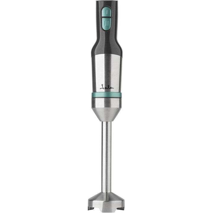 Batidora de mano JATA JEBT1853 de 1000 W. Cable en espiral extensible. 4 cuchillas de acero inoxidable. Base desmontable de acer