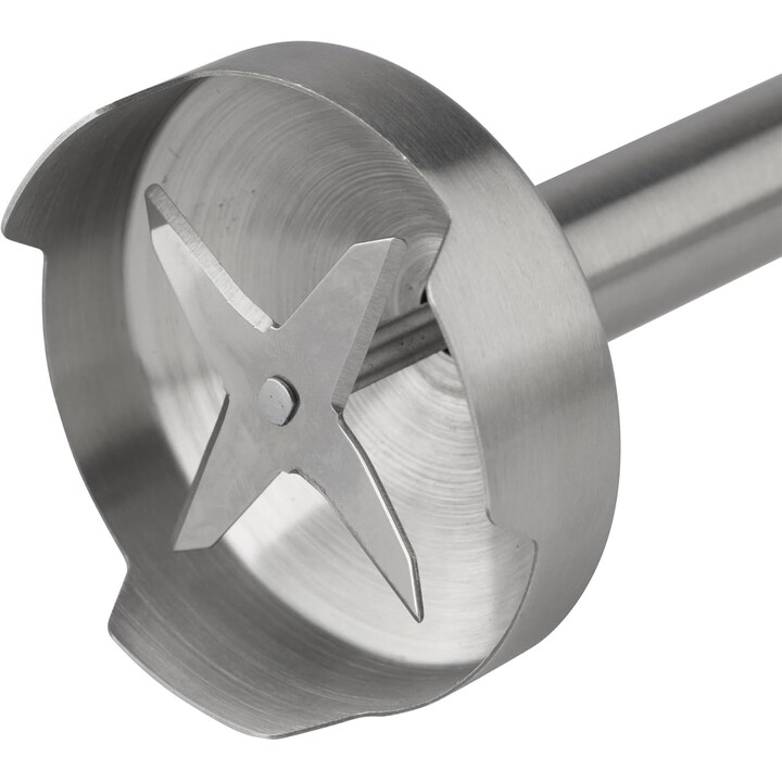 Batidora de mano JATA JEBT1853 de 1000 W. Cable en espiral extensible. 4 cuchillas de acero inoxidable. Base desmontable de acer