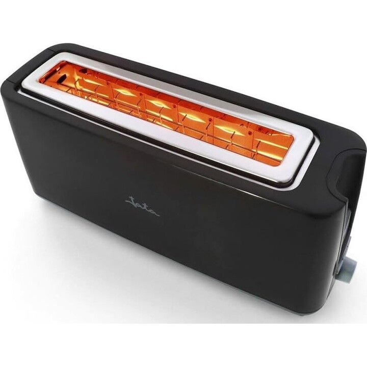 JATA JETT1579 Wide-mouth (40 mm) toaster for all types of bread. Automatic centering. Electronic toasting selector. 6 settings. 