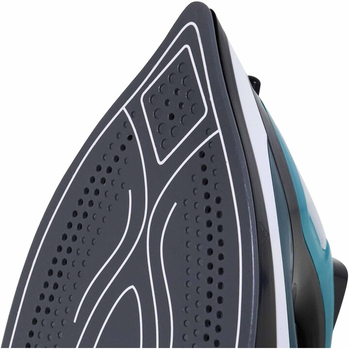 Plancha de vapor JATA JEPL1221, 2400 W. Suela de cerámica. Vapor continuo: 20-30 g/min. Chorro de vapor: 60-70 g/min. Antical. A