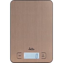 Bilancia da cucina digitale JATA HOGAR HBAL1300, in acciaio inossidabile, fino a 10 kg. Alta precisione. Analizza i valori nutri