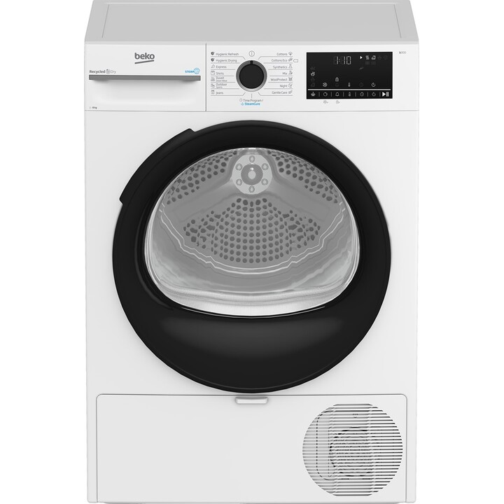 Beko BM3T48249W sèche-linge Pose libre Charge avant 8 kg Blanc