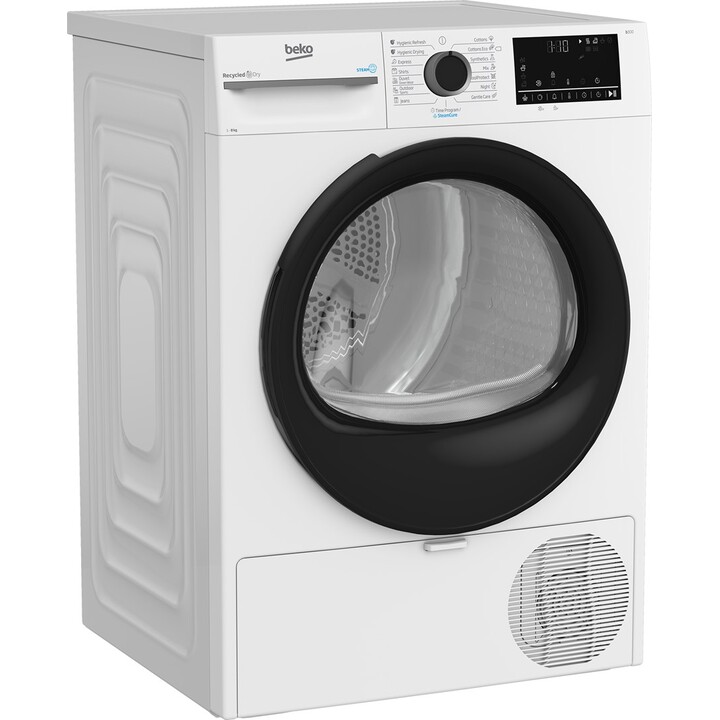 Beko BM3T48249W sèche-linge Pose libre Charge avant 8 kg Blanc