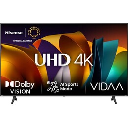 Hisense A6N Series 4K TV 55A6N 55 inch, VIDAA Smart TV